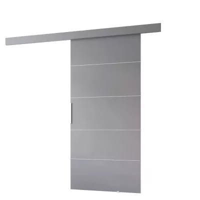 Posuvné interiérové dvere BARRET 2 - 76 cm, šedé