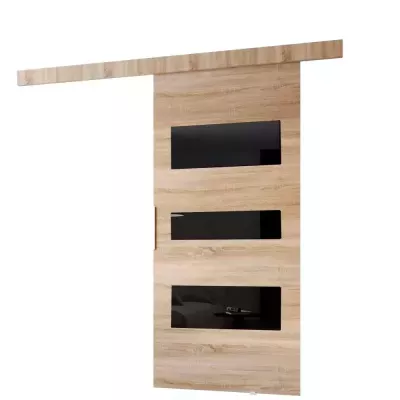 Interiérové dvere na stenu BARRET 3 - 106 cm, dub sonoma