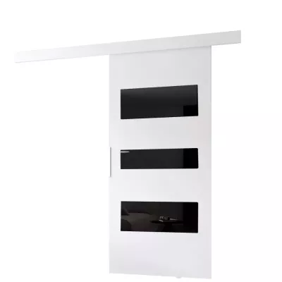 Interiérové dvere na stenu BARRET 3 - 76 cm, biele