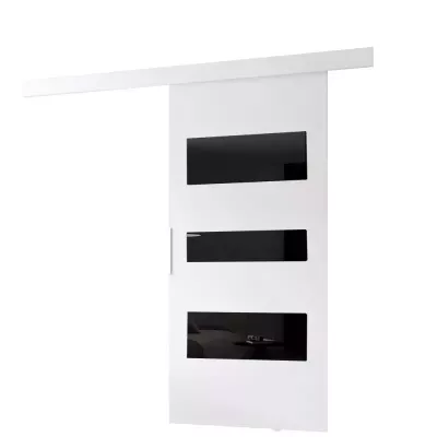 Interiérové dvere na stenu BARRET 3 - 76 cm, biele