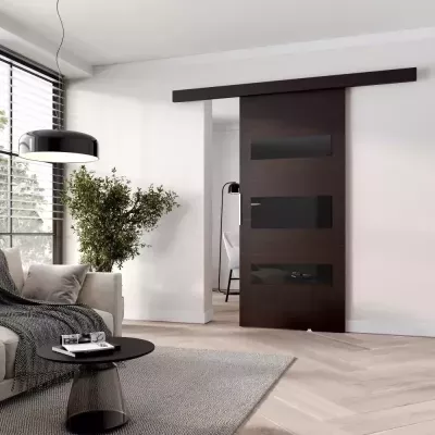 Posuvné dvere BARRET 4 - 106 cm, wenge