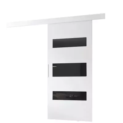 Posuvné dvere BARRET 4 - 76 cm, biele