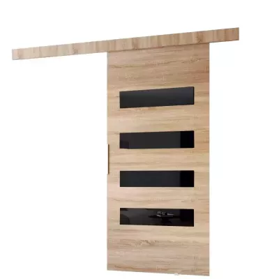 Posuvné interiérové dvere BARRET 6 - 96 cm, dub sonoma