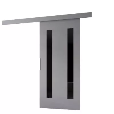 Posuvné dvere BARRET 8 - 86 cm, šedé