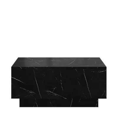 Konferenčný stolík 90x60 cm NORAN - mramor čierny