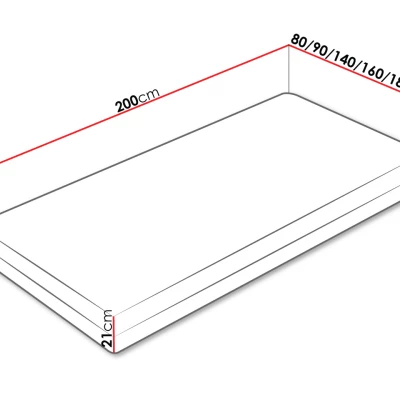 Pružinový matrac 80x200 CHICA