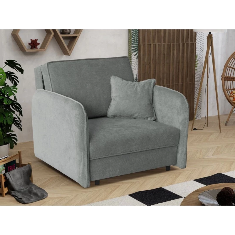 Rozkladacie kreslo BELA LOFT 1 - popolavé