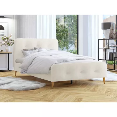 Čalúnená manželská posteľ bez matraca 180x200 CANDY - béžová