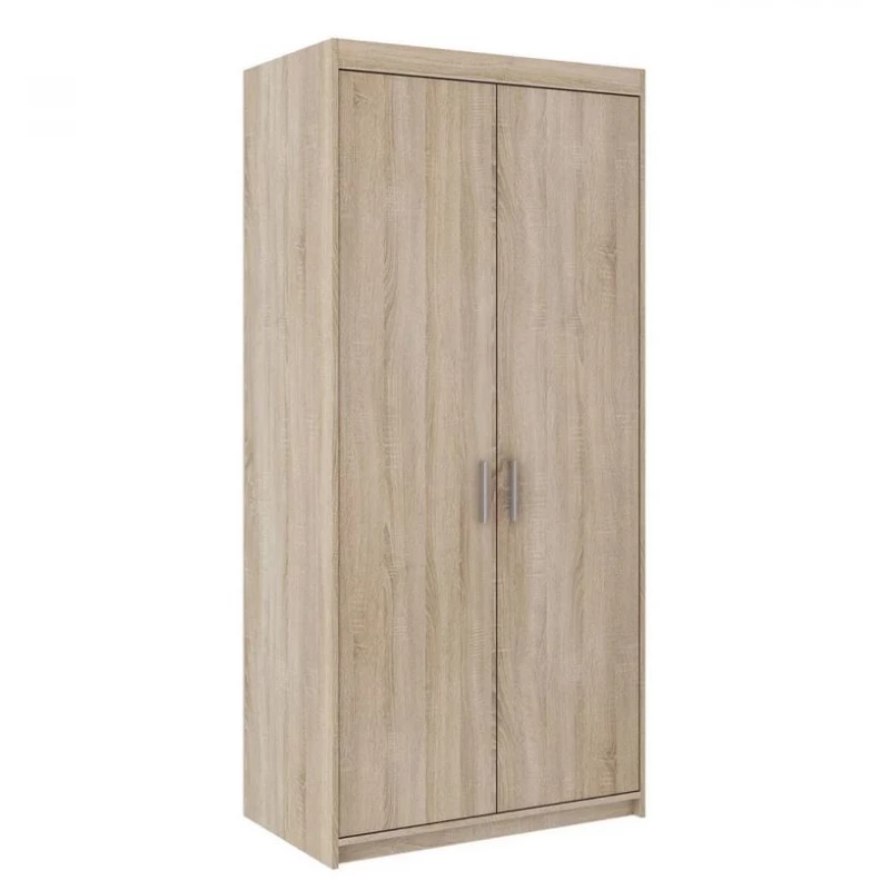 Úzka šatníková skriňa 90 cm ARCATA - dub sonoma