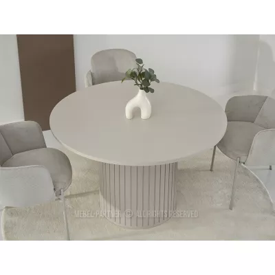 Okrúhly jedálenský stôl KATO - kašmír