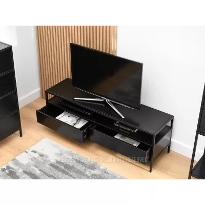 Televízny stolík MAIRA - čierny