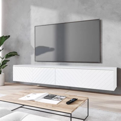 TV stolík 180 cm WILLA D - biely 1