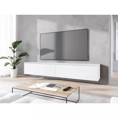 TV stolík 180 cm WILLA D - biely 1