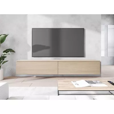 Televízna skrinka s LED osvetlením 180 cm WILLA D - dub gaja