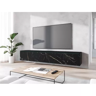 Televízna skrinka s LED osvetlením 180 cm WILLA D - san sebastian