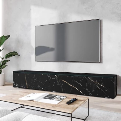 Televízna skrinka s LED osvetlením 180 cm WILLA D - san sebastian