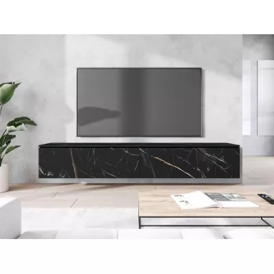 Televízna skrinka s LED osvetlením 180 cm WILLA D - san sebastian