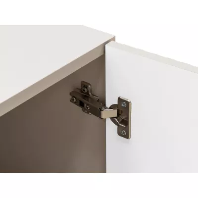 TV stolík s elektrickým krbom krbom AMPER - kašmír