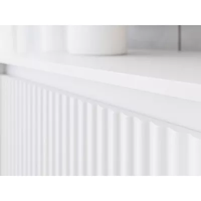 TV stolík s elektrickým krbom REMY - kašmír