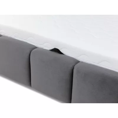 Čalúnená manželská posteľ 140x200 MIDKIFF - indická ružová