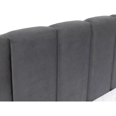 Čalúnená manželská posteľ 180x200 MIDKIFF - khaki