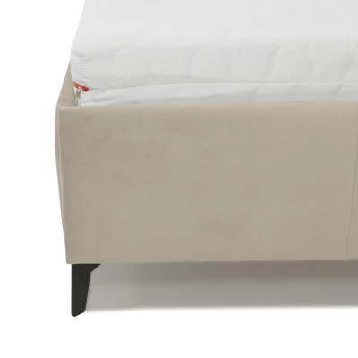 Jednolôžková posteľ s úložným priestorom 120x200 TANIX - béžová