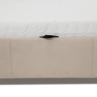 Jednolôžková posteľ s úložným priestorom 120x200 TANIX - béžová