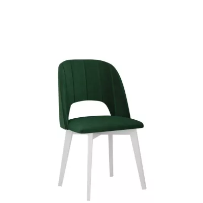 Stolička k jedálenskému stolu AFTON 8 - biela / zelená