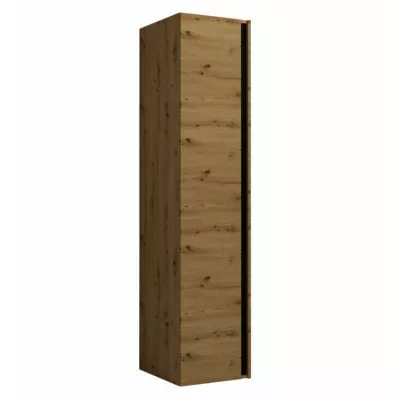 Predsieňová skriňa 40 cm SELAND - dub artisan / čierna