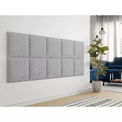 Čalúnený nástenný panel 42x42 PAG - šedý