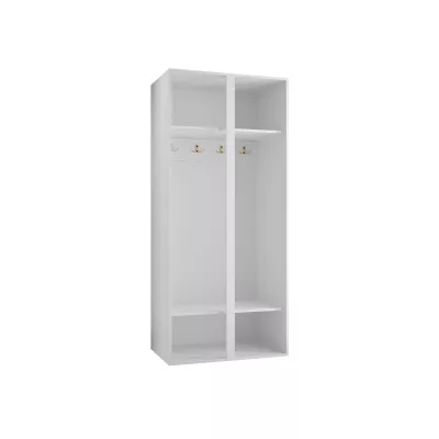 Úzka skriňa do predsiene 74 cm MALIA - čierna