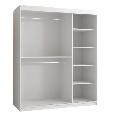 Šatníková skriňa 150 cm LONZO 1 - biela