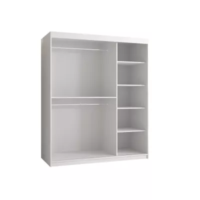 Šatníková skriňa 150 cm LONZO 1 - biela