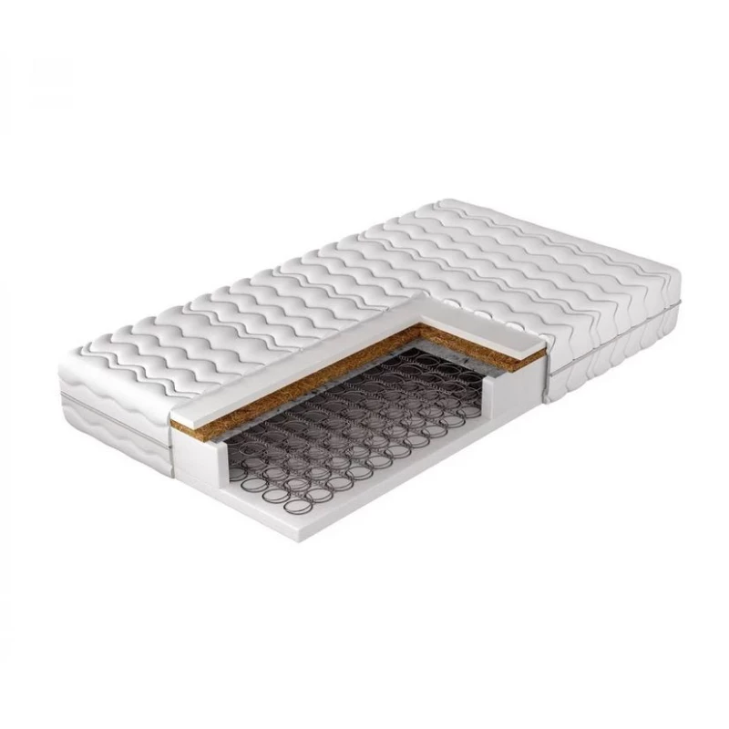Pružinový matrac s kokosovou rohožou 120x200 TIFA