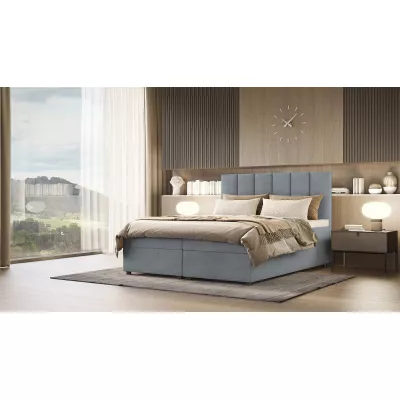 Hotelová posteľ DELTA 1 - 180x200, tmavo šedá