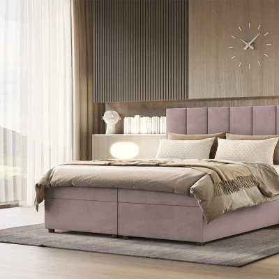 Hotelová posteľ DELTA 1 - 140x200, ružová