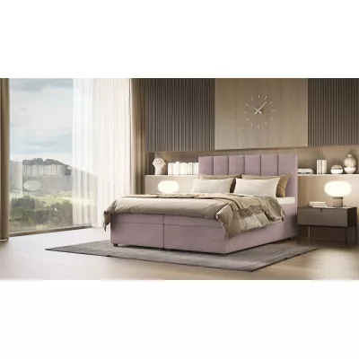 Hotelová posteľ DELTA 1 - 140x200, ružová