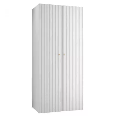 Úzka skriňa do predsiene 74 cm LURDES - biela