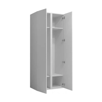 Šatníková skriňa do predsiene 74 cm SELAND - biela