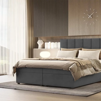 Hotelová posteľ DELTA 1 - 140x200, šedá