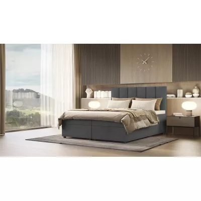 Hotelová posteľ DELTA 1 - 140x200, šedá