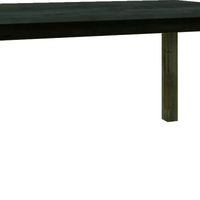 Rozkladací jedálenský stôl 160(203)x90 FEREIRA - dub lefkas / šedý
