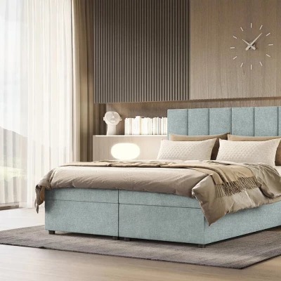 Kontinentálna posteľ DELTA 4 - 140x200, mätová