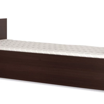 Jednolôžková posteľ 80x200 ANDOVER - gaštan wenge
