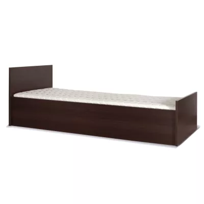 Jednolôžková posteľ 80x200 ANDOVER - gaštan wenge