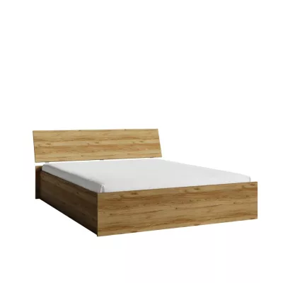 Manželská posteľ s úložným priestorom 160x200 MAKEL - dub catania