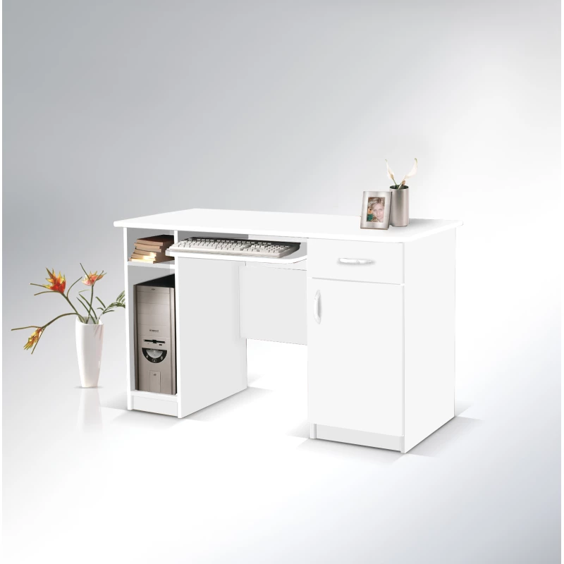 PC stôl BANDERA MAXI 3 - biely