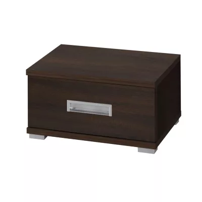 Nočný stolík MAKEL - gaštan wenge