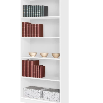 Vysoký regál 80 cm AVOCA - biely