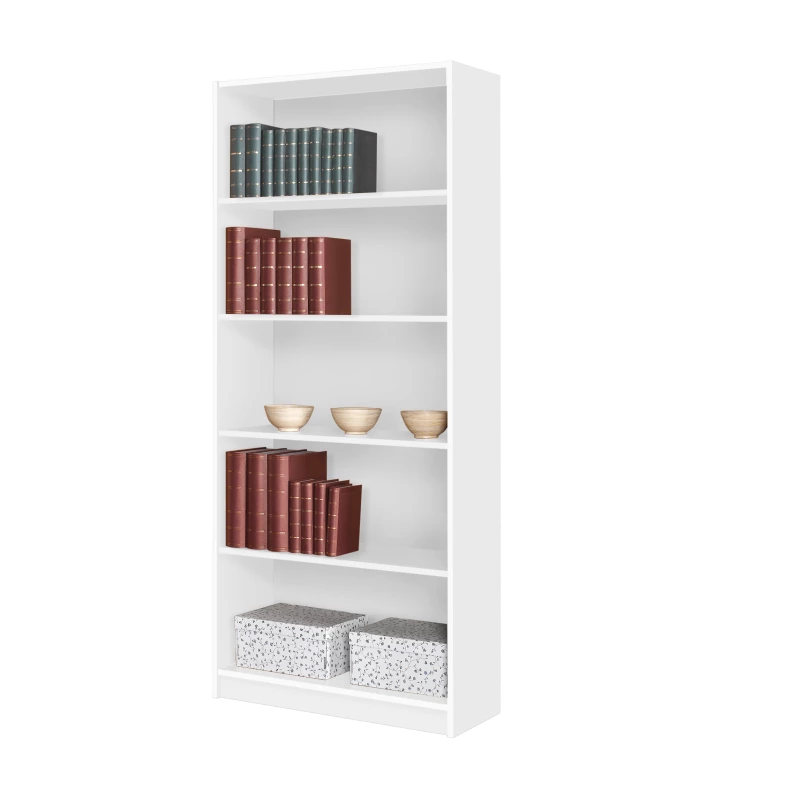 Vysoký regál 80 cm AVOCA - biely